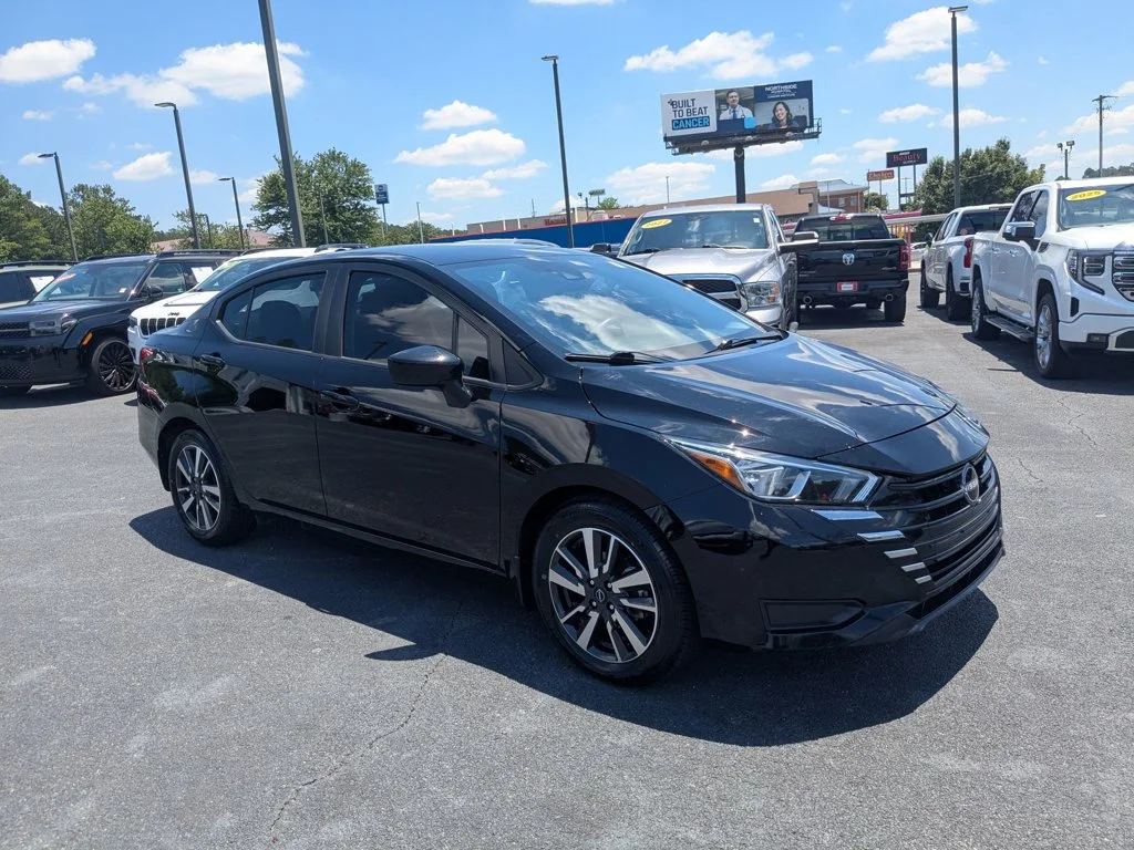 Used 2024 Super Black Nissan SV image 3