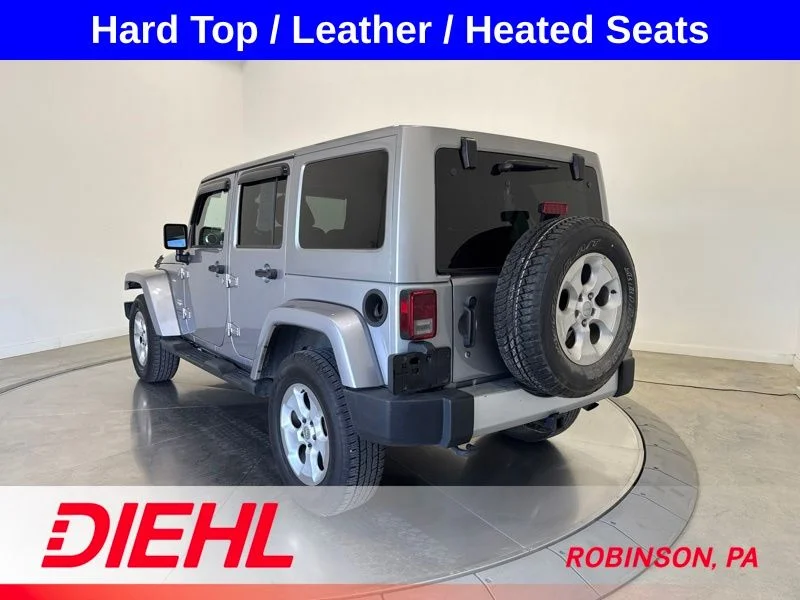 Used 2014 Gray Jeep Unlimited Sahara image 5