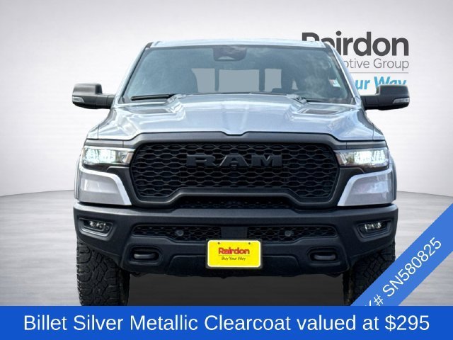 Used 2025 Billet Silver Metallic Clearcoat Ram Rebel image 3