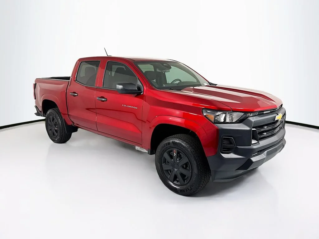 Used 2025 Red Chevrolet Work Truck image 3