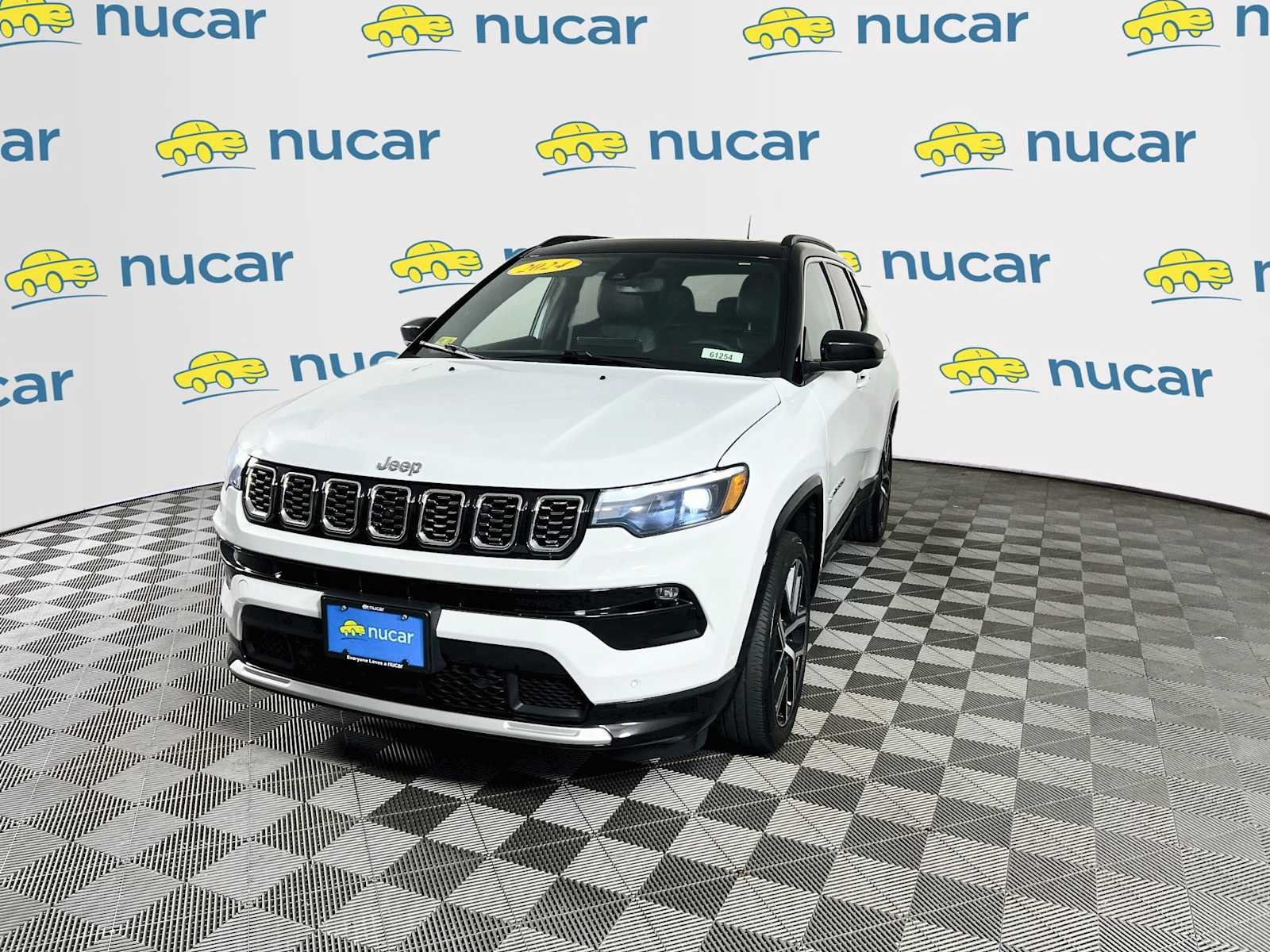 Used 2024 Bright White Clearcoat Jeep Limited image 3