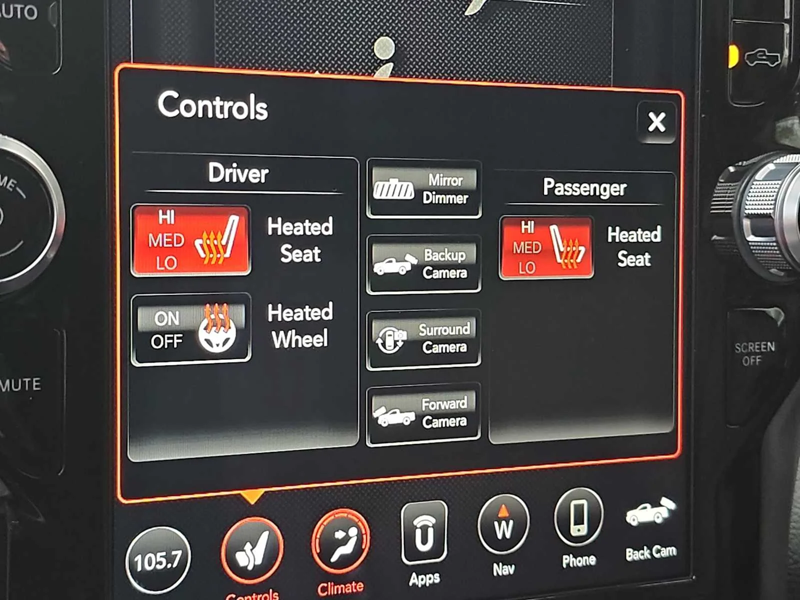 Used 2021 Granite Crystal Metallic Clearcoat Ram Rebel image 28