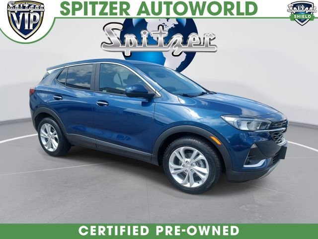 Blue (DEEP AZURE METALLIC) 2021 Buick Encore GX Preferred FWD SUV / Crossover Front-Wheel Drive Continuously Variable Transmission