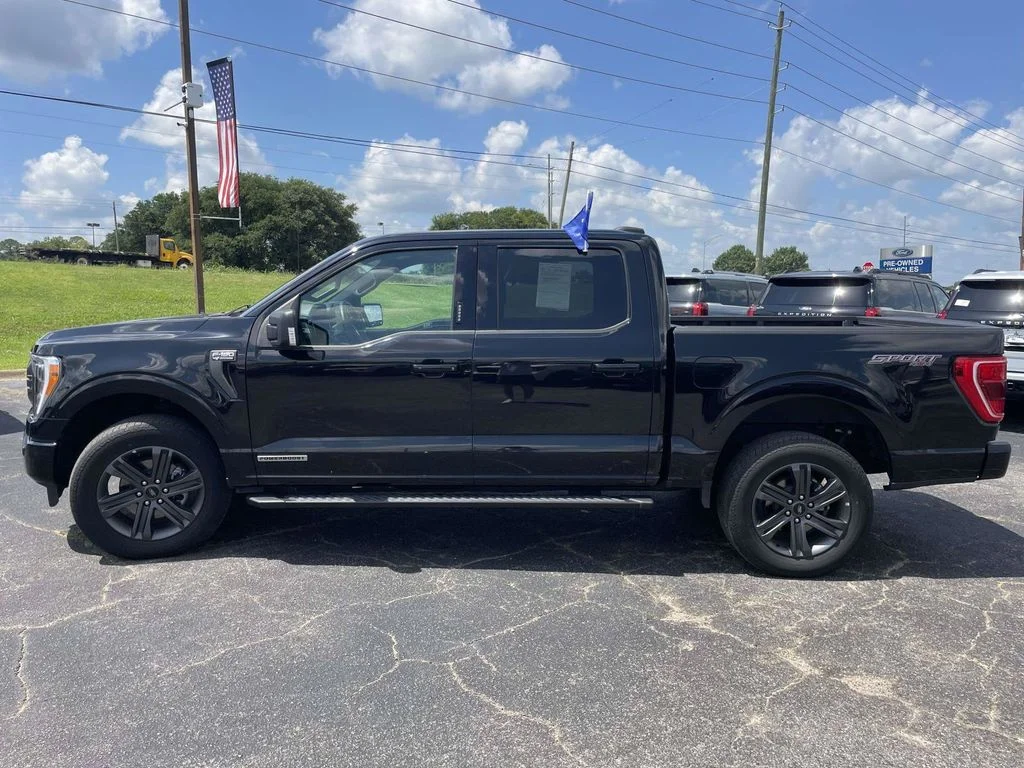 Certified Used 2023 Black Metallic Ford XLT image 6