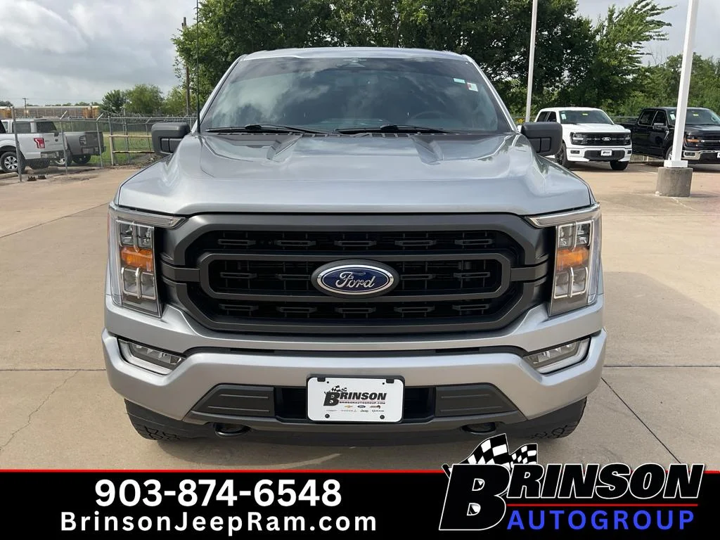 Used 2023 Iconic Silver Metallic Ford XLT image 2