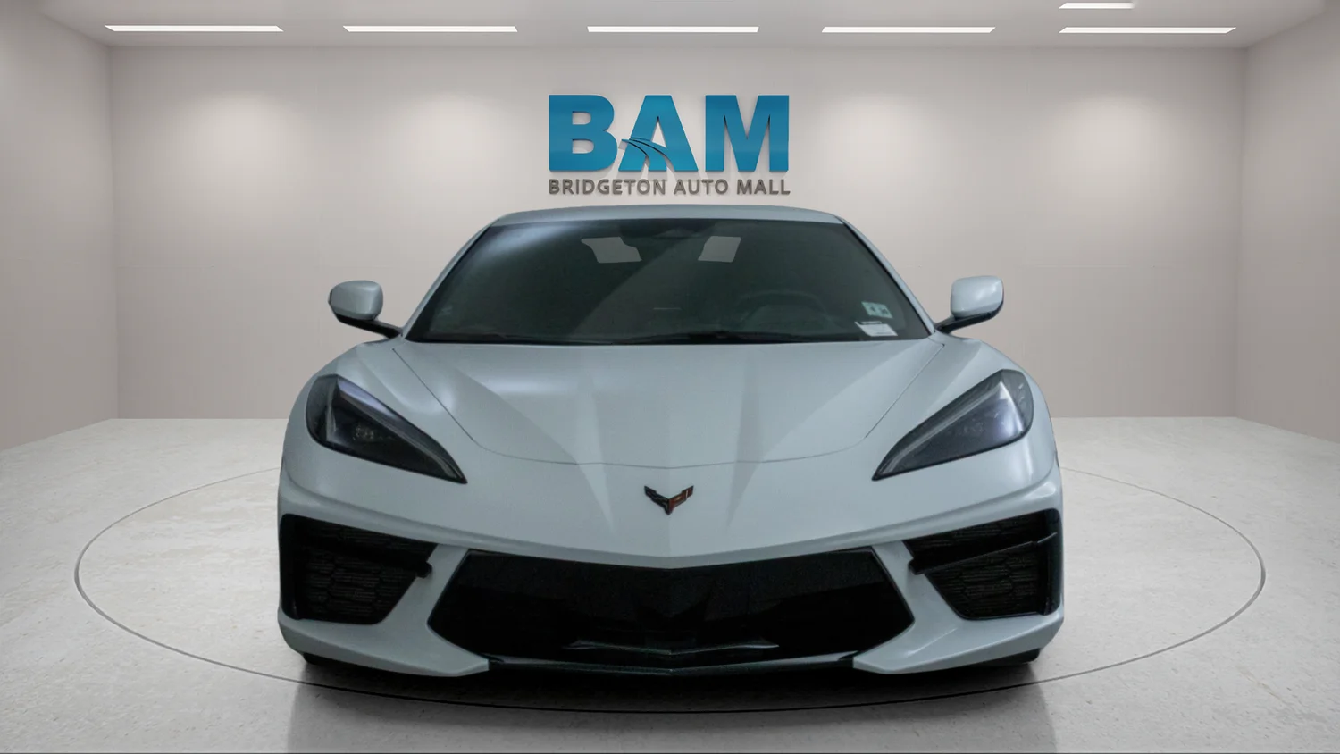 Certified Used 2025 White Chevrolet Stingray image 2