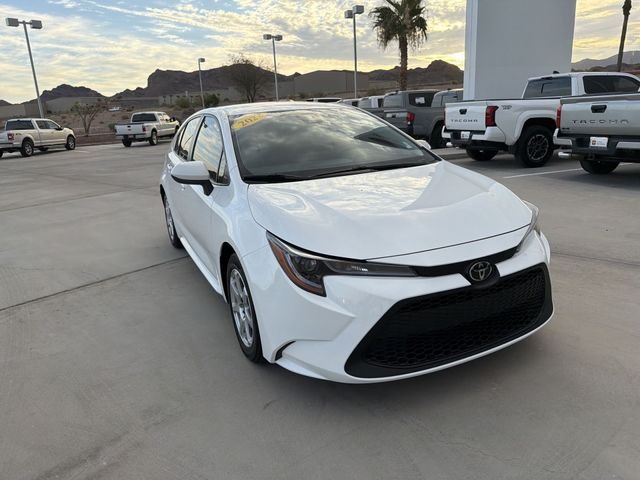 Certified Used 2022 White Toyota LE image 3
