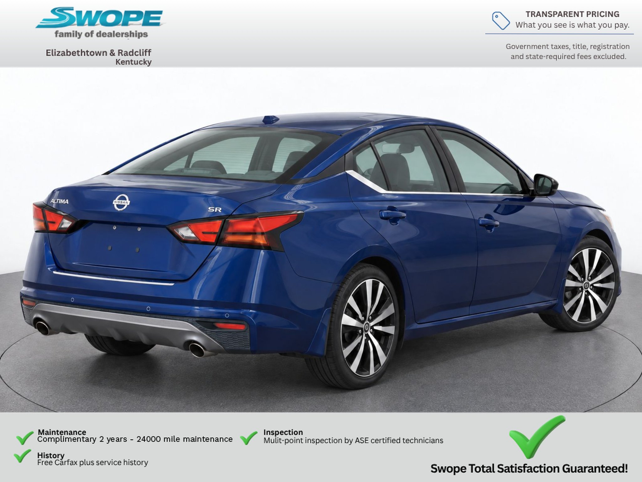 Used 2021 Deep Blue Pearl Nissan 2.5 SR image 5