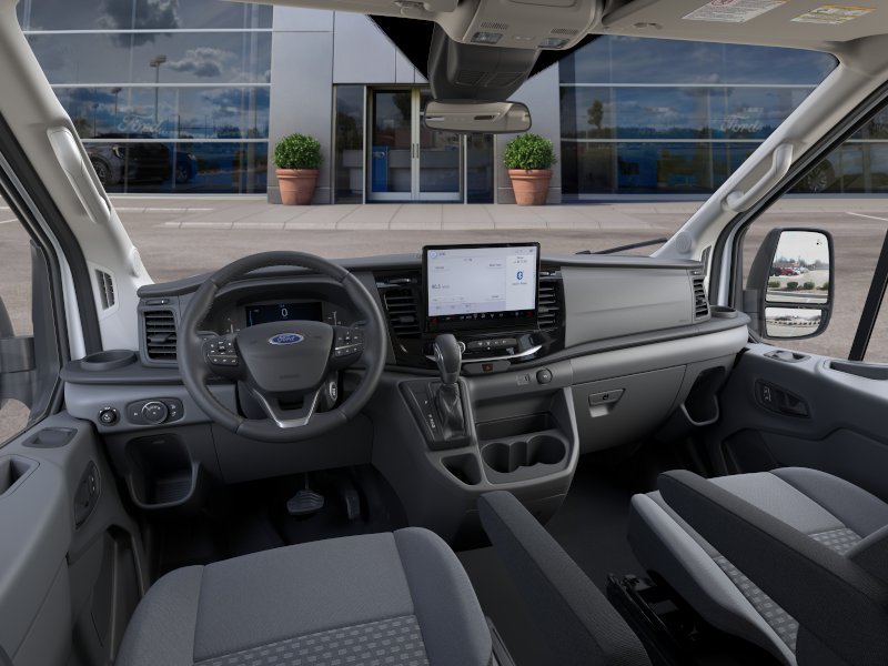 New 2026 Oxford White Ford Passenger Van XLT image 9