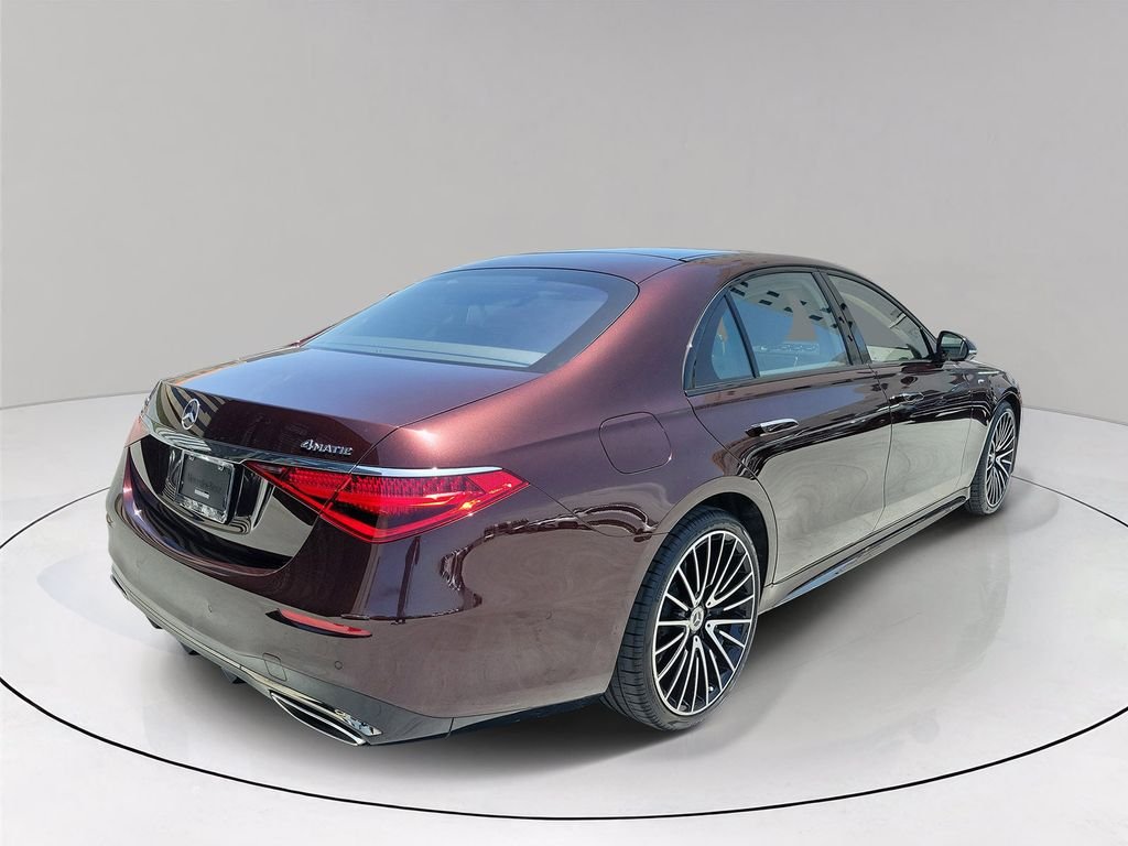 Certified Used 2023 Red Mercedes-Benz S 580 image 6