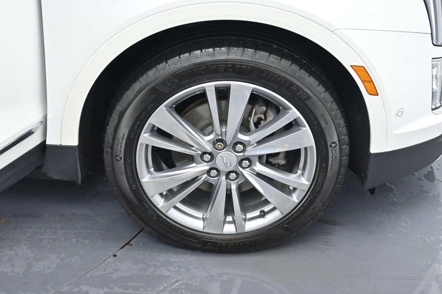 Used 2024 Crystal White Tricoat Cadillac Premium Luxury image 36