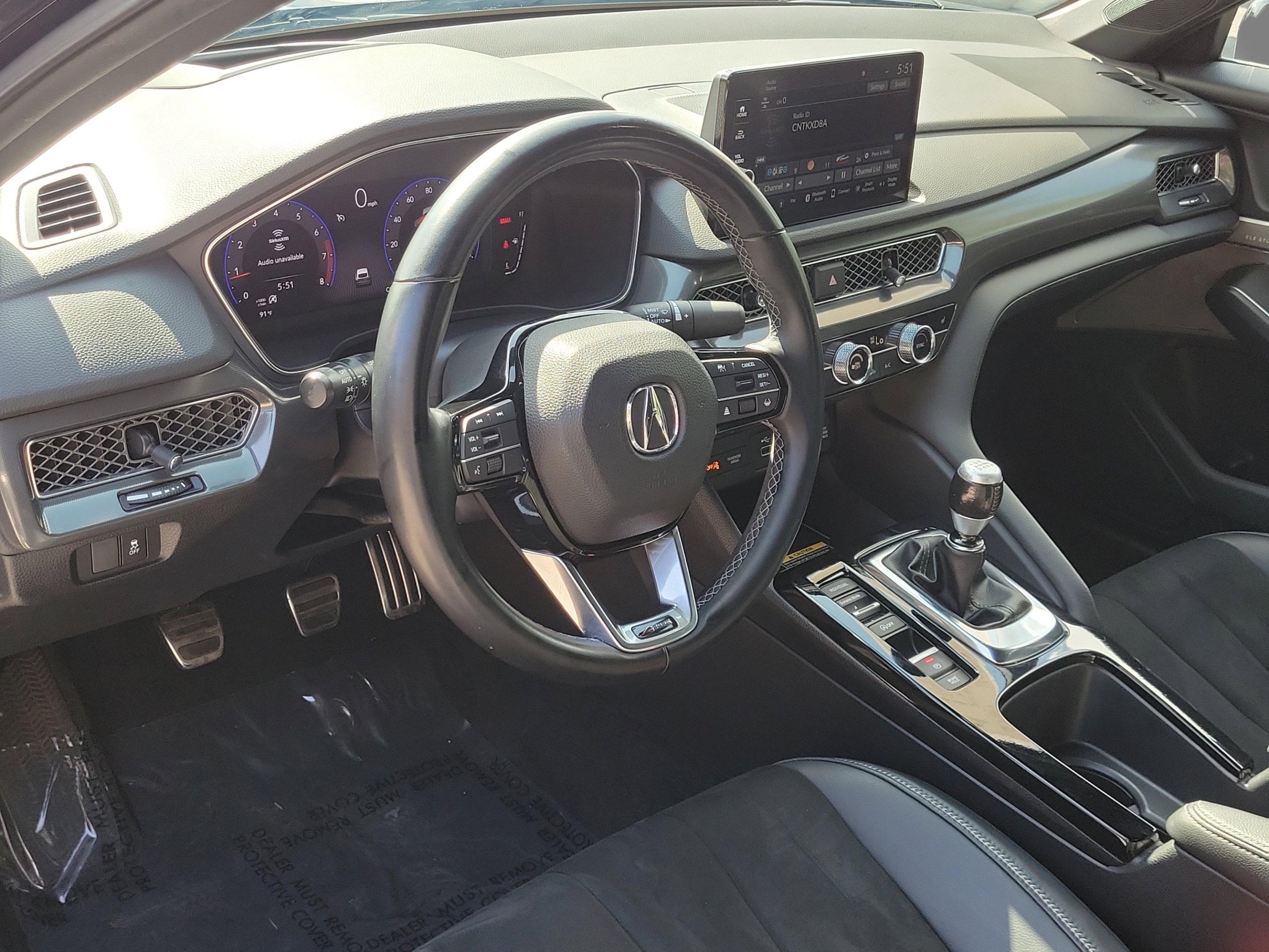 Used 2023 Majestic Black Pearl Acura A-SPEC TECH 6MT image 52