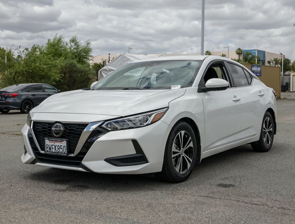 Used 2021 White Nissan SV image 7