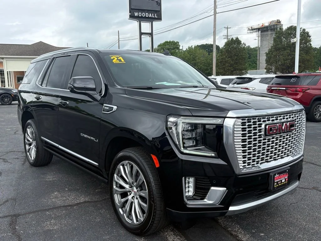 Used 2021 ONYX BLACK GMC Denali image 8
