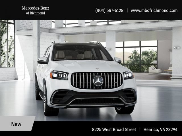 New 2026 MANUFAKTUR Moonlight White Metallic Mercedes-Benz AMG® GLS 63 4MATIC+ SUV image 8