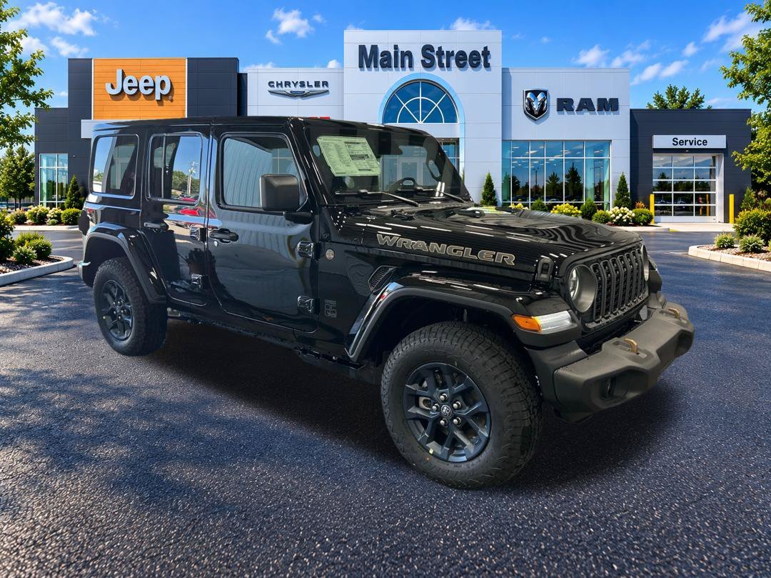 New 2026 Black Clear-Coat Exterior Paint Jeep 85th Anniversary Edition image 7