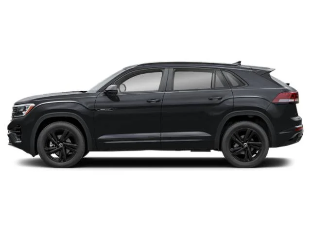 New 2026 Deep Black Pearl Volkswagen 2.0T SEL R-Line Black image 3