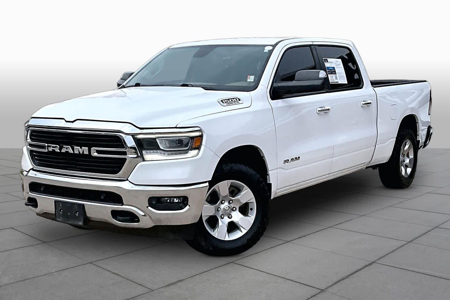 Used 2019 Bright White Clearcoat Ram Big Horn/Lone Star image 2
