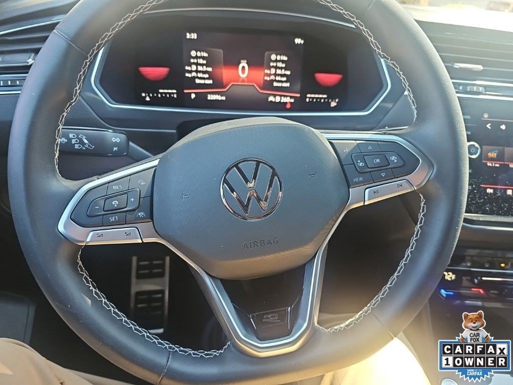 Used 2023 Platinum Gray Metallic Volkswagen SE R-Line Black image 6