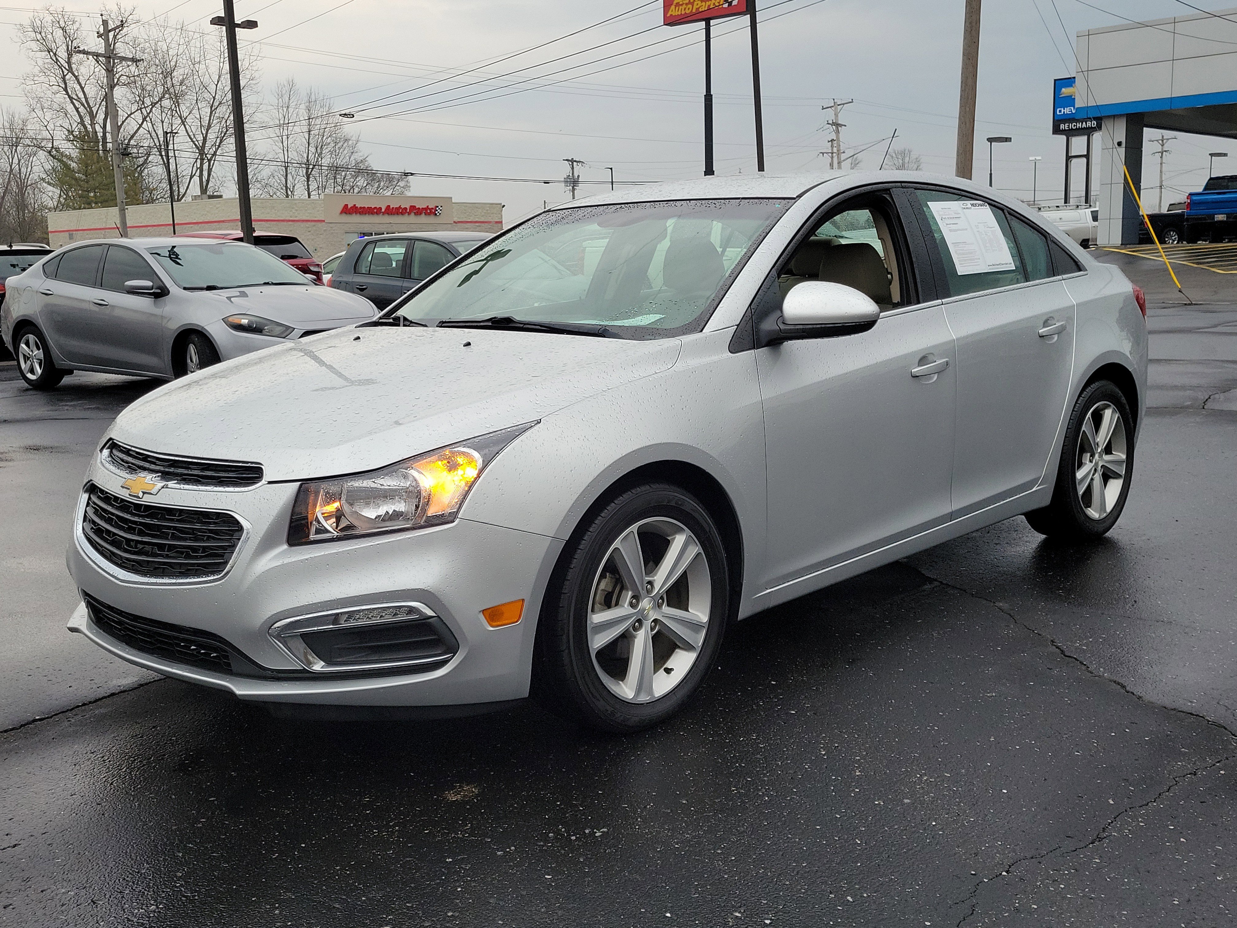 Used 2016 Chevrolet Cruze Limited 2LT with VIN 1G1PF5SB6G7108416 for sale in Brookville, OH