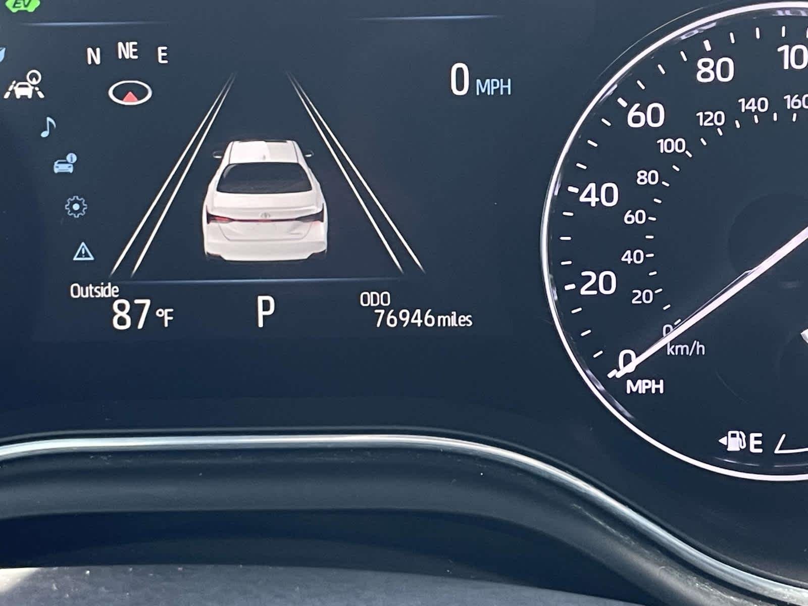 Used 2020 Ruby Flare Pearl Toyota Hybrid Limited image 43