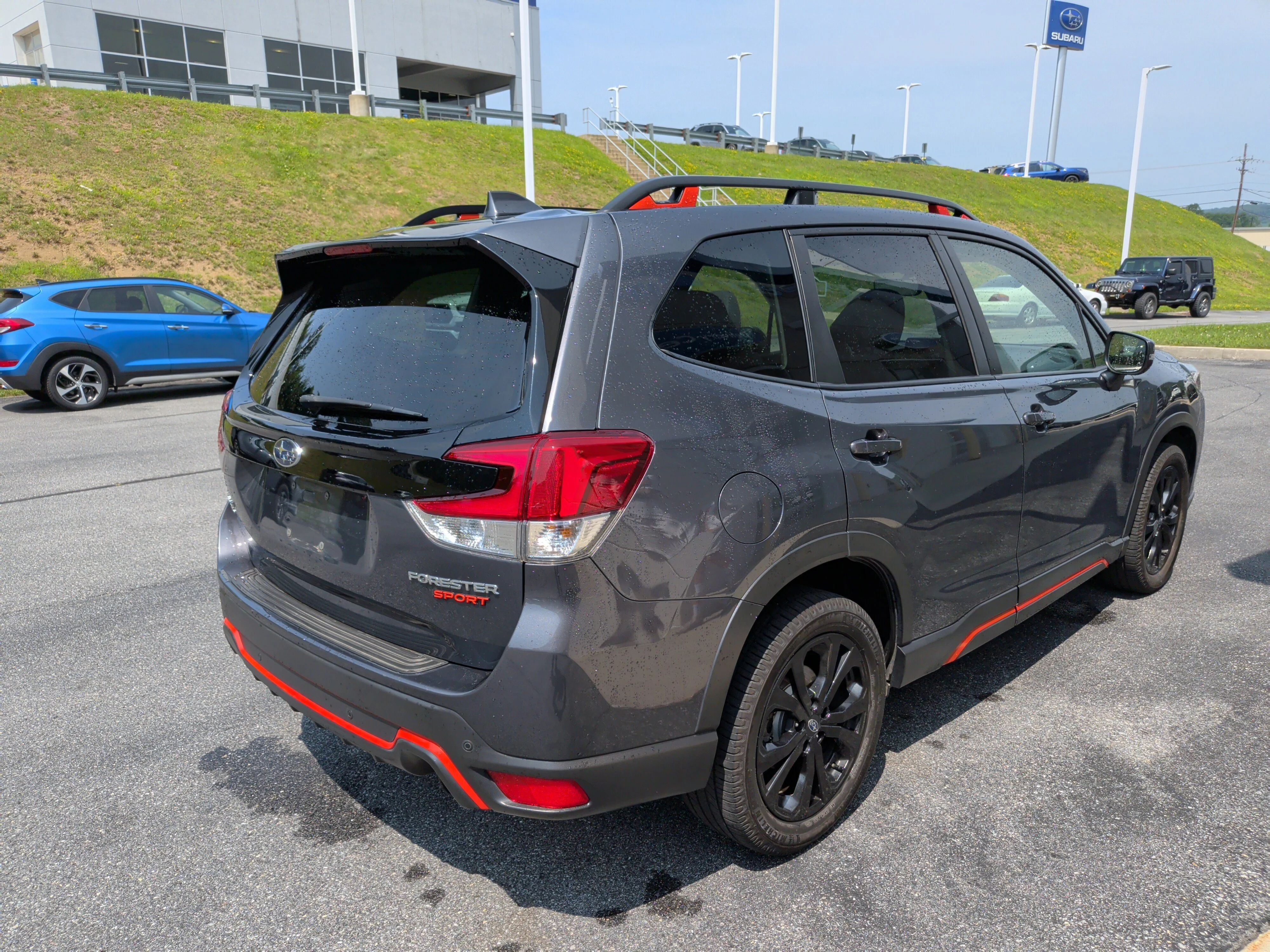 Used 2023 Magnetite Gray Metallic Subaru Sport image 3