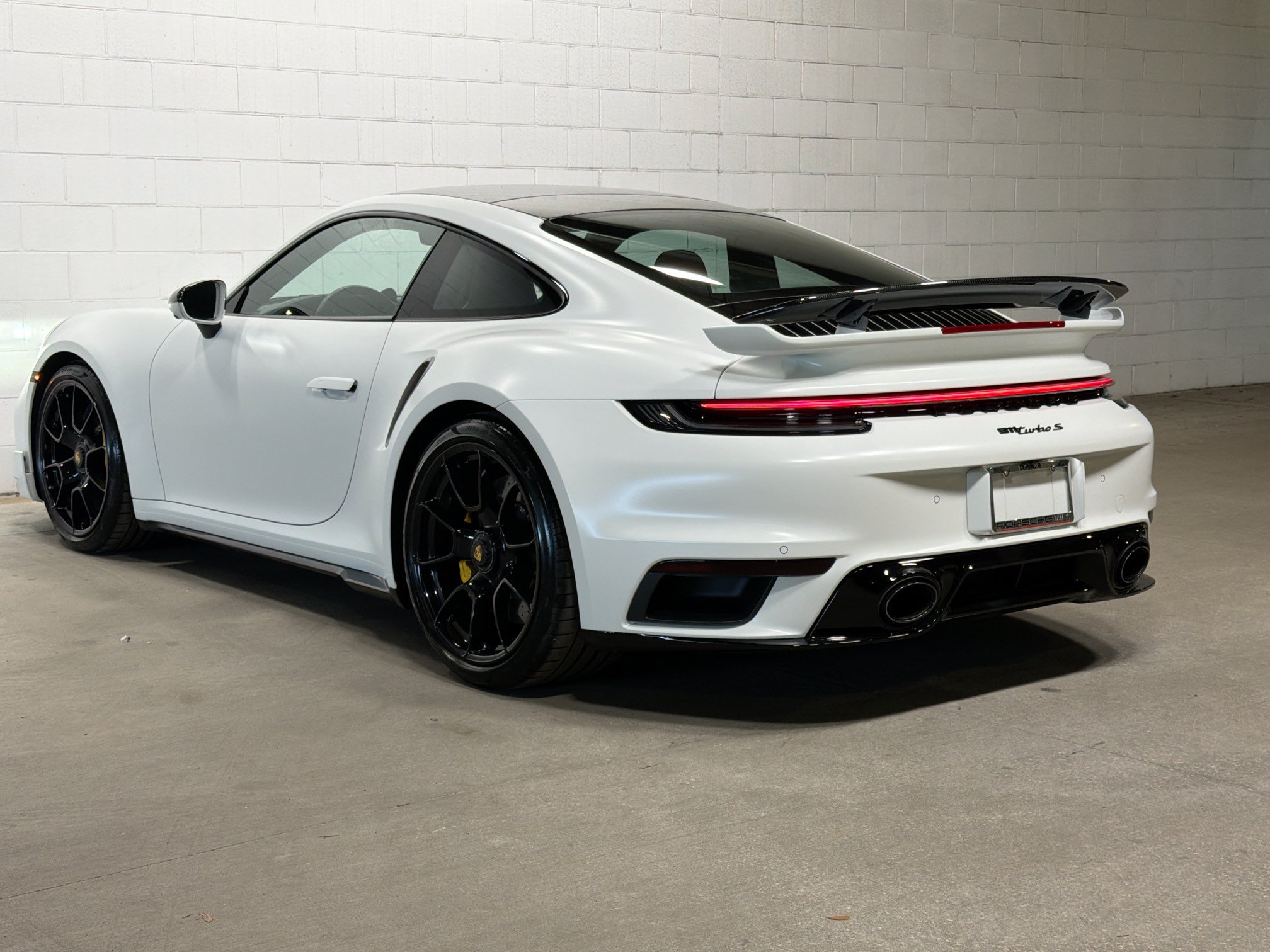 Certified Used 2022 White Porsche Turbo S image 3