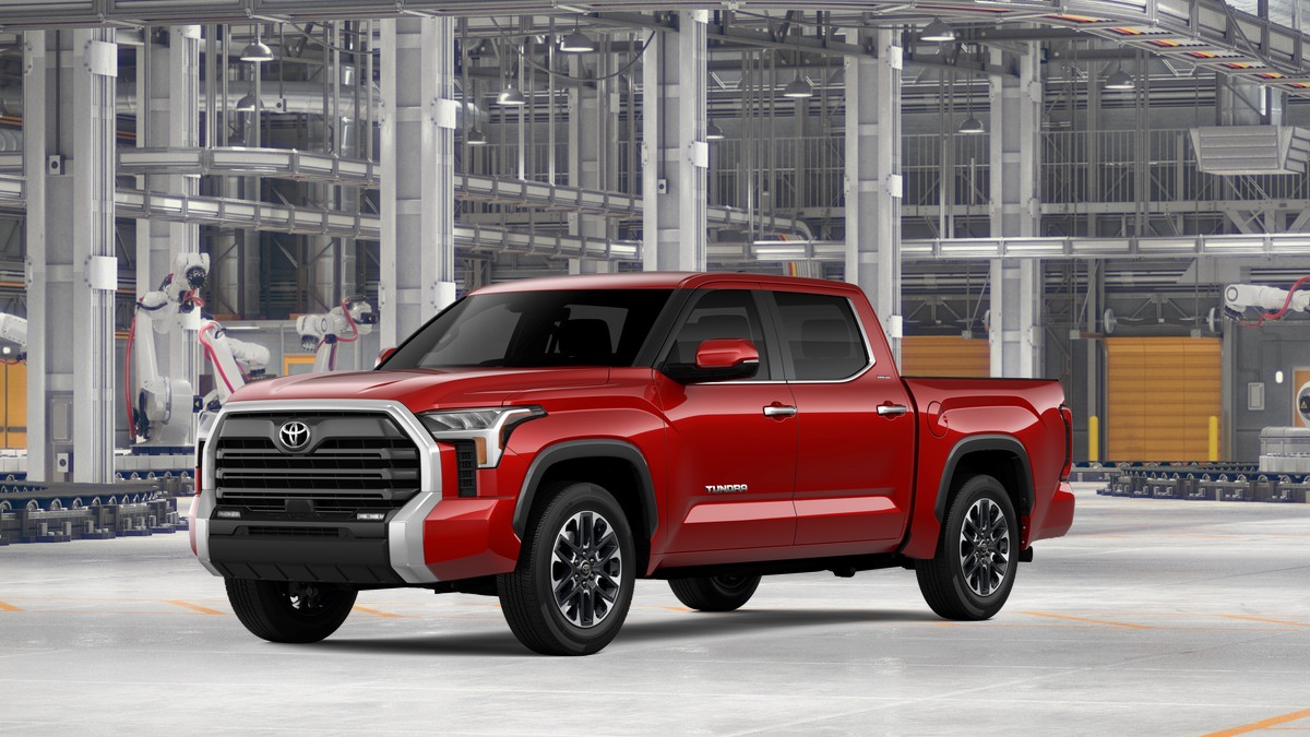 Supersonic Red 2026 Toyota Tundra Pickup Truck Four-Wheel Drive 