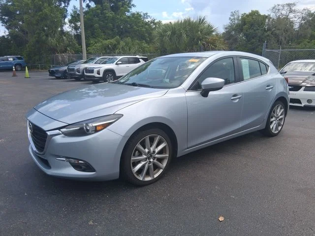 Used 2017 Mazda Mazda3 Grand Touring with VIN 3MZBN1M3XHM130149 for sale in Longwood, FL