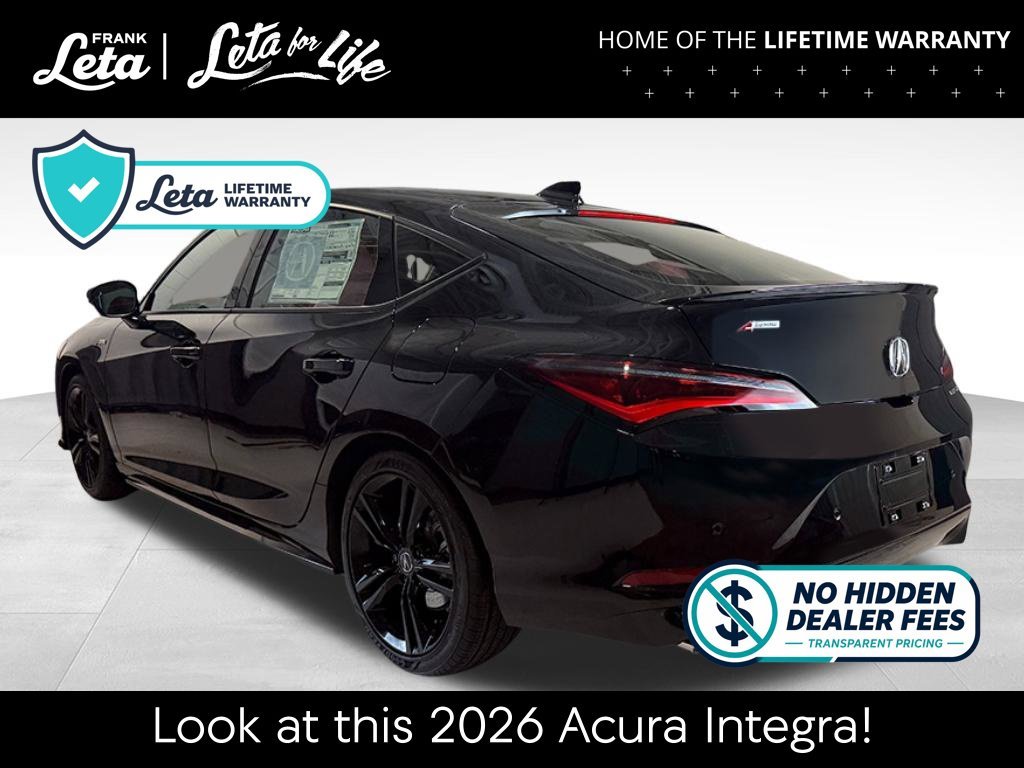 New 2026 Majestic Black Pearl Acura w/A-Spec Technology Package image 3