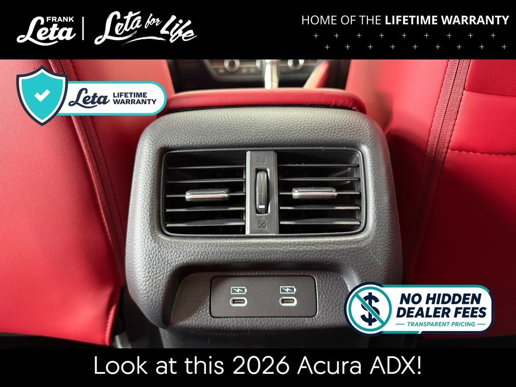 New 2026 Crystal Black Pearl Acura w/A-Spec Package image 31