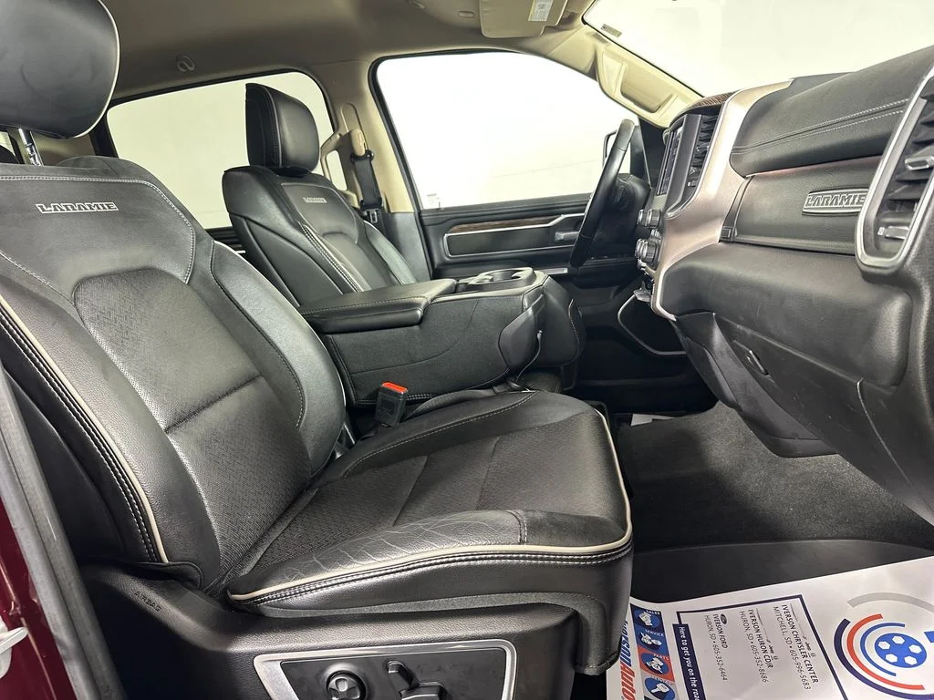 Used 2020 Delmonico Red Pearl Ram Laramie image 30