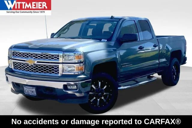 Used 2014 BLUE GRANITE METALLIC Chevrolet LT image 1