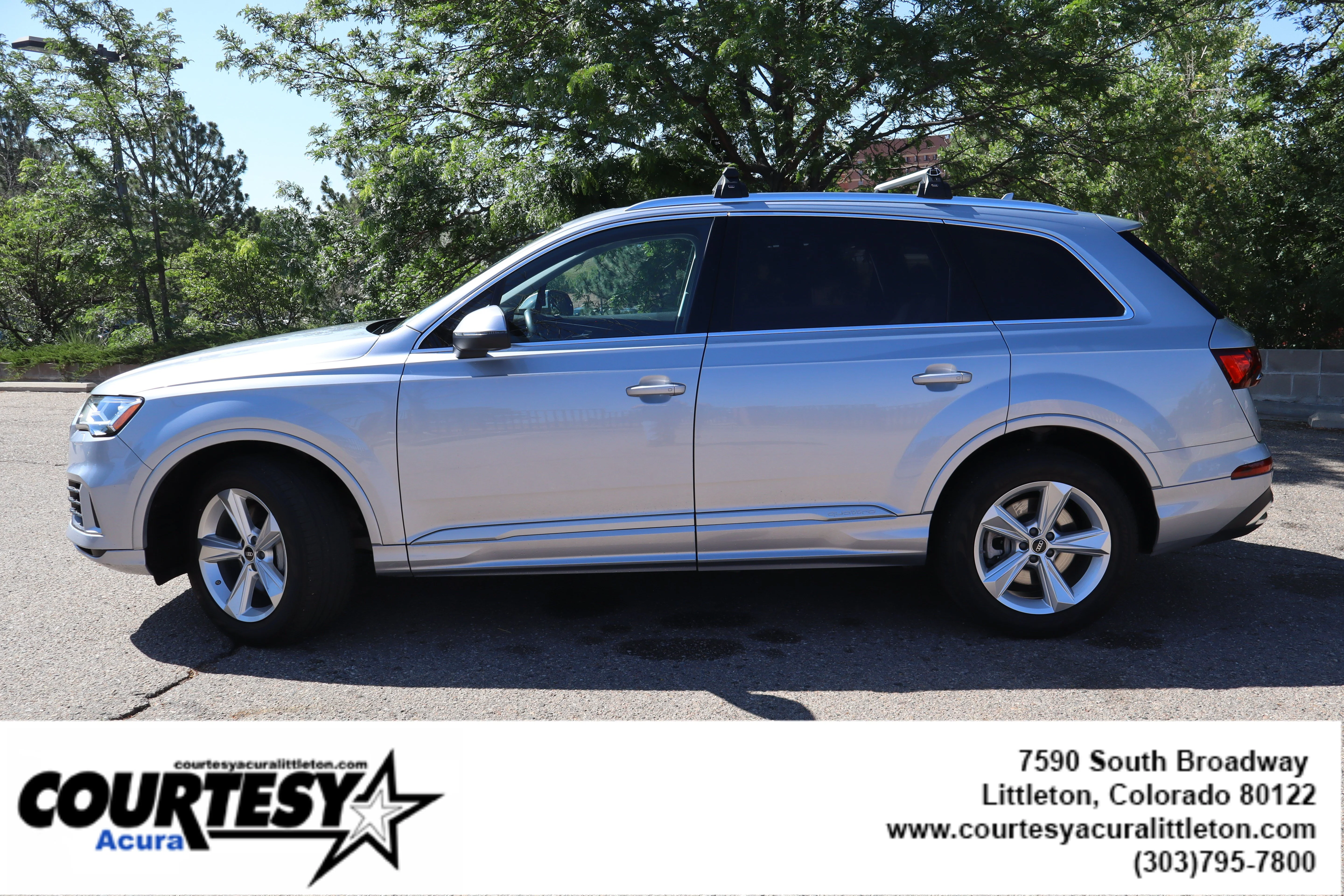 Used 2022 Silver Audi Premium image 3