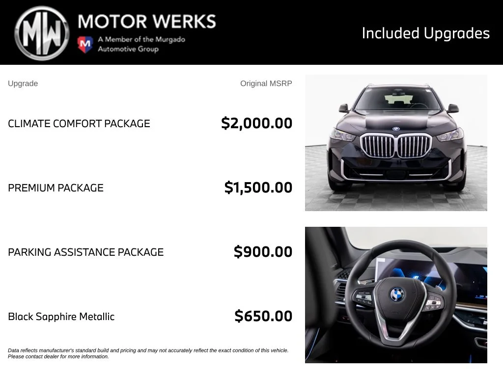 New 2026 Black BMW xDrive50e image 4