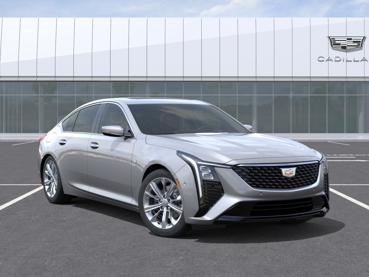 New 2026 Argent Silver Metallic Cadillac Premium Luxury image 7