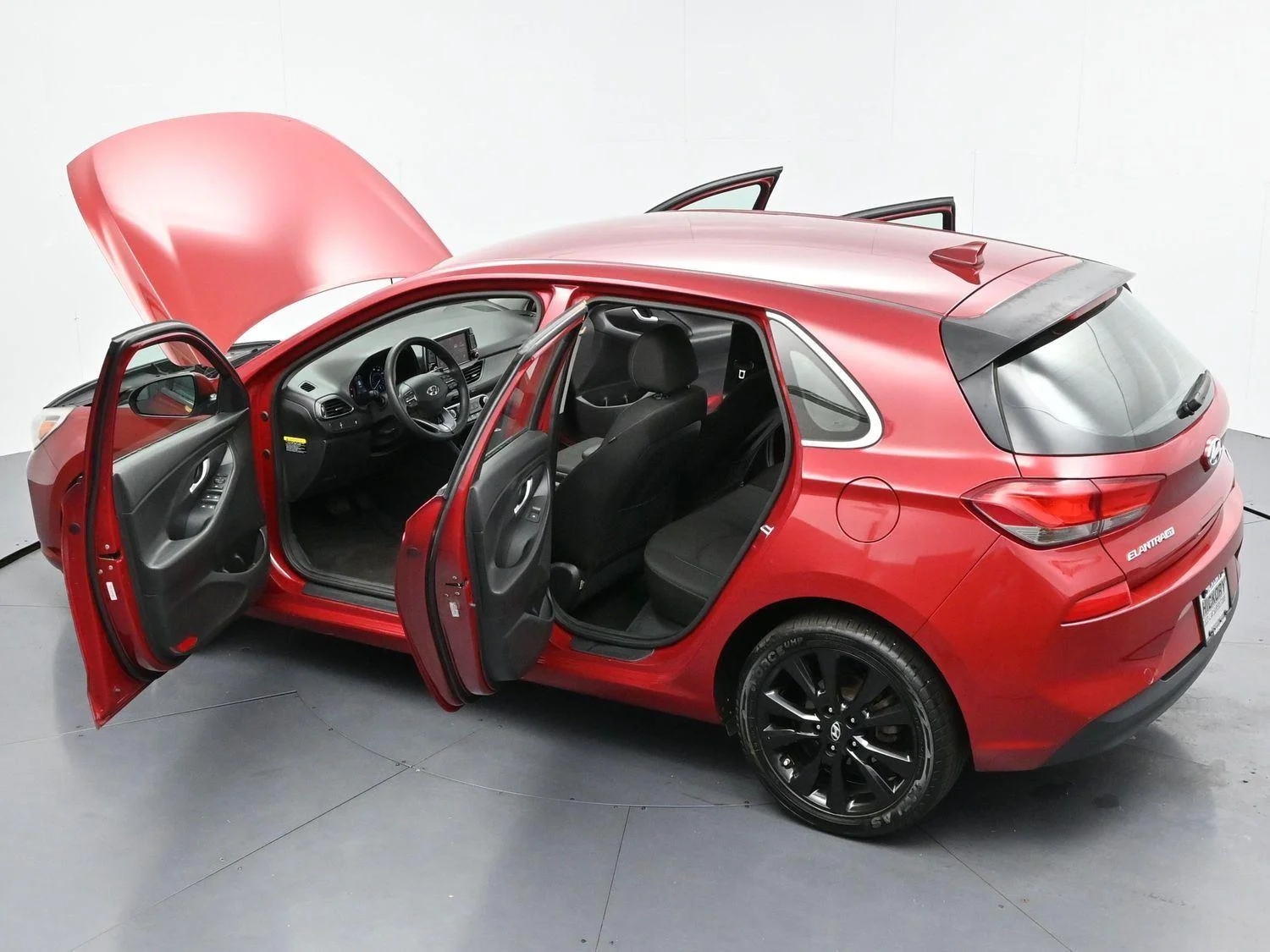 Used 2019 Scarlet Red Pearl Hyundai Auto image 38