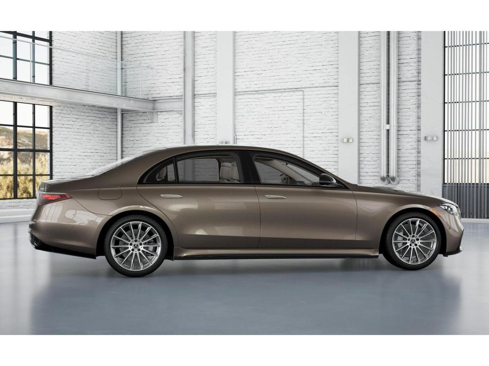 New 2026 Sonoran Brown Metallic Mercedes-Benz S 580 image 60