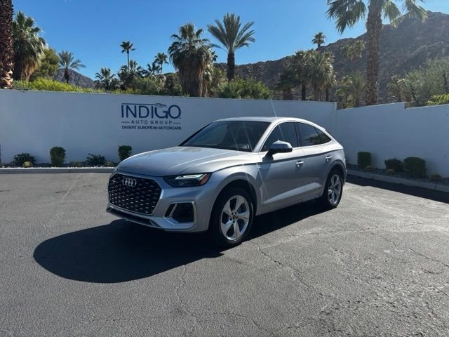 Used 2023 Florett Silver Metallic Audi 45 S line Premium image 1