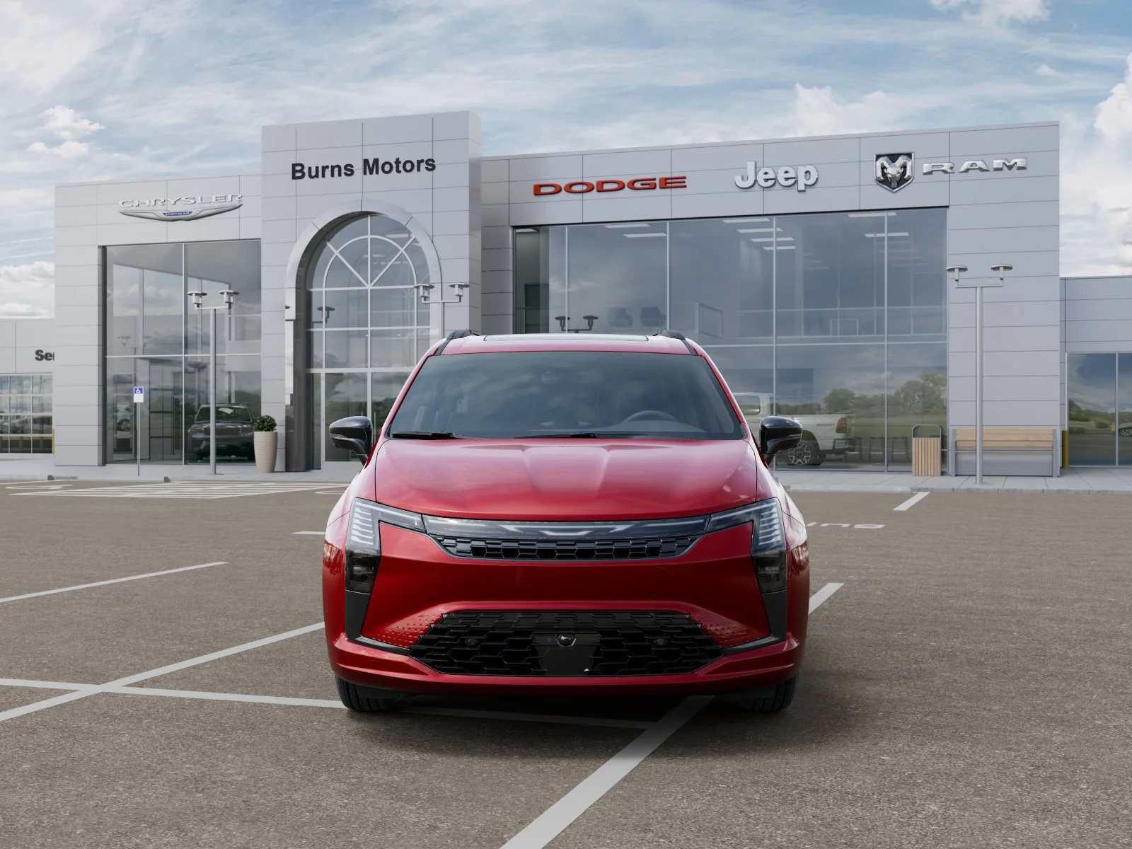 New 2027 Red Hot Pearl-Coat Exterior Paint Chrysler Limited S image 6