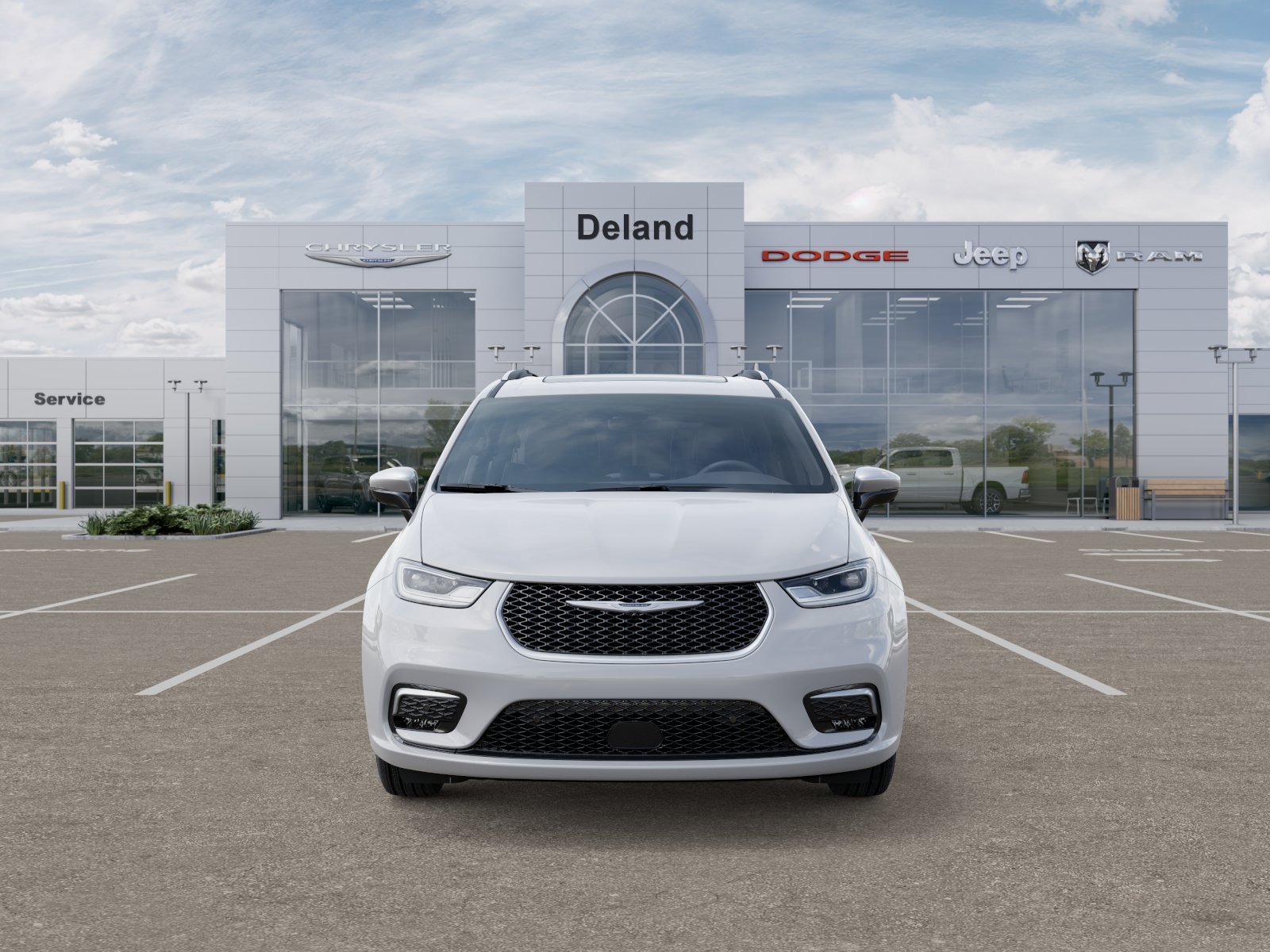 New 2026 Bright White Clear-Coat Exterior Paint Chrysler Pinnacle image 35