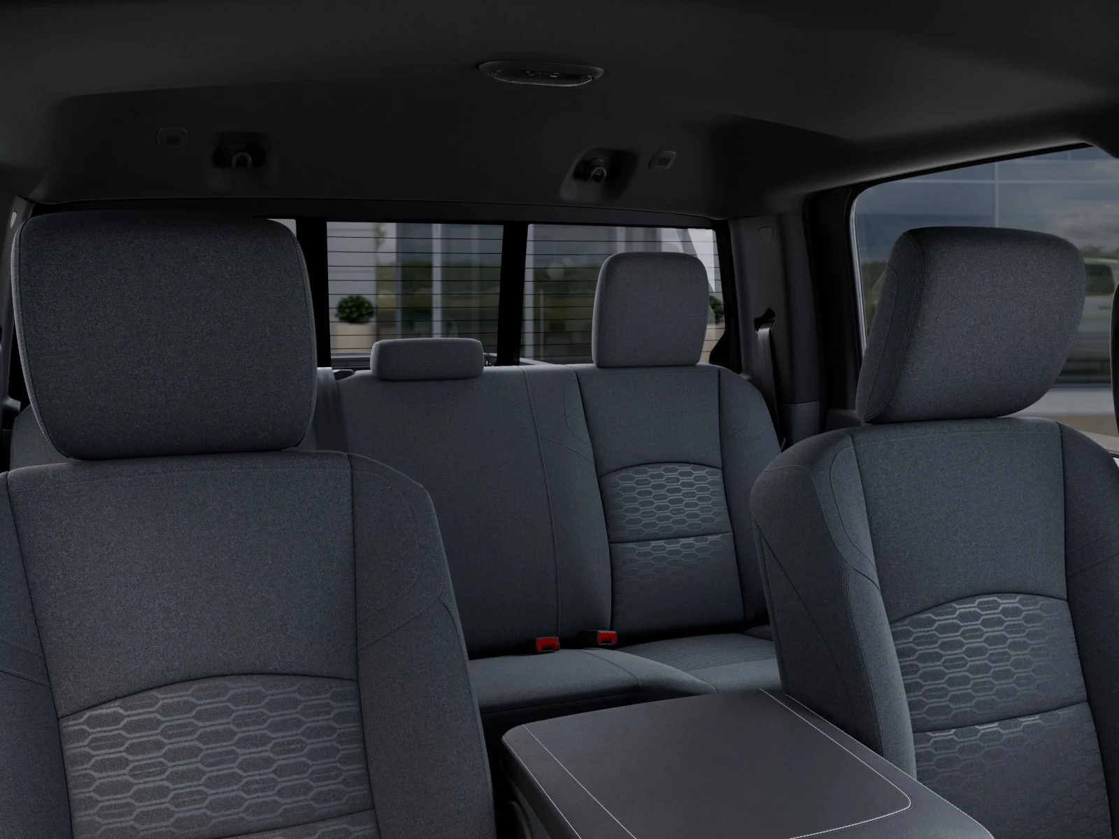 New 2026 Diamond Black Crystal Pearl-Coat Exterior Paint RAM Tradesman image 89