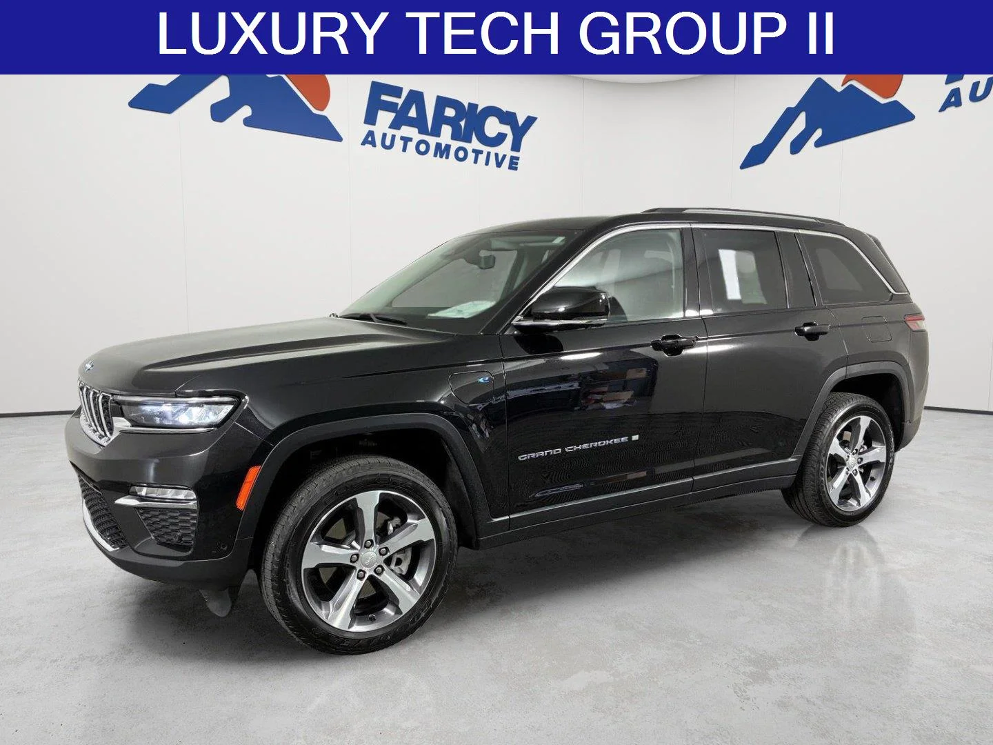Used 2023 Diamond Black Crystal Pearlcoat Jeep 4xe image 1