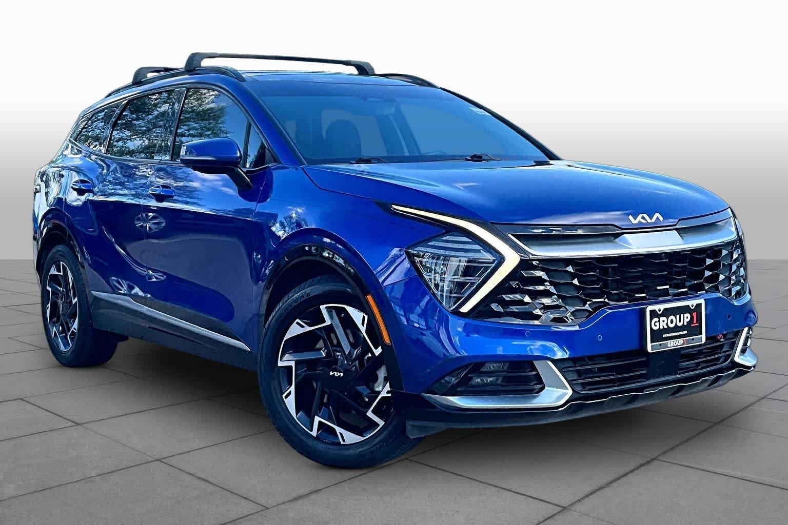 Used 2023 Sapphire Blue Kia SX-Prestige image 2
