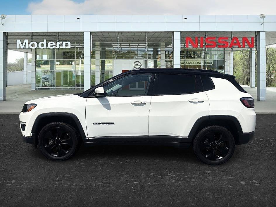 Used 2021 White Clearcoat Jeep Altitude image 2