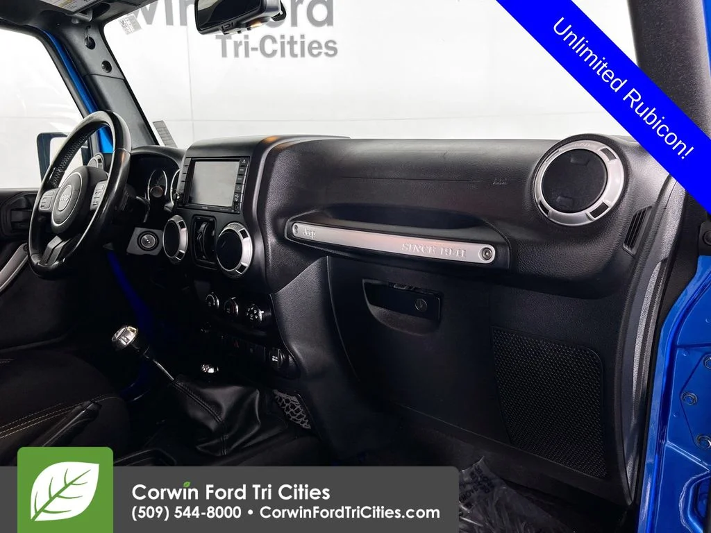 Used 2016 Blue Jeep Unlimited Rubicon image 26