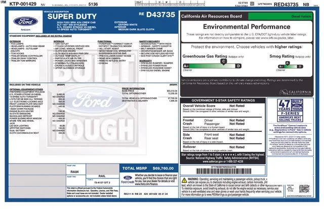 Used 2024 Oxford White Ford XLT image 21
