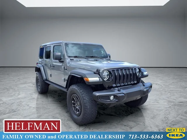 Pre-Owned 2022 Jeep Wrangler Unlimited Willys