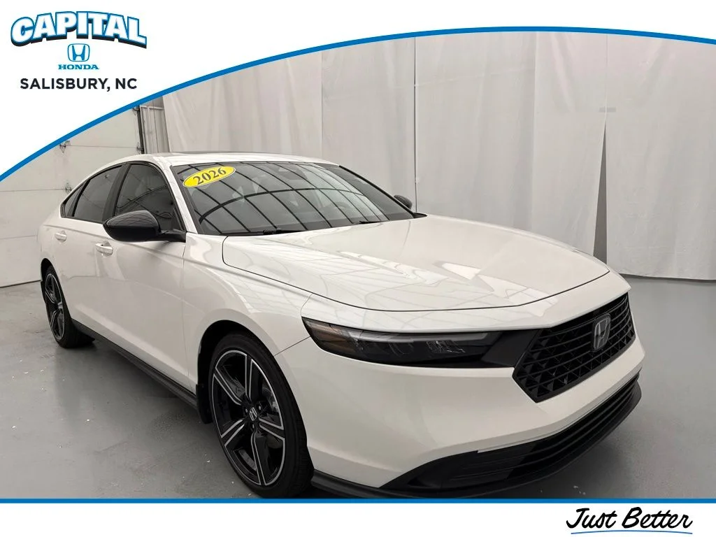 New 2026 Platinum White Pearl Honda Sport image 1