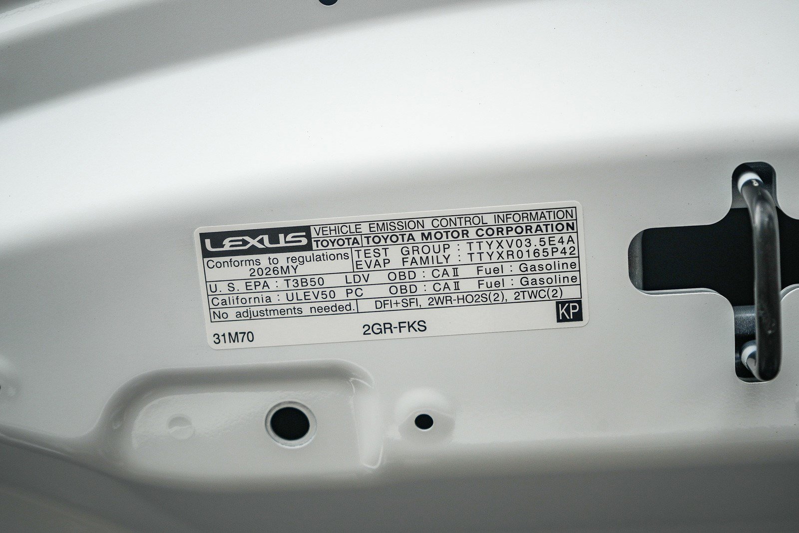 New 2026 Ultra White Lexus  350 F SPORT image 28